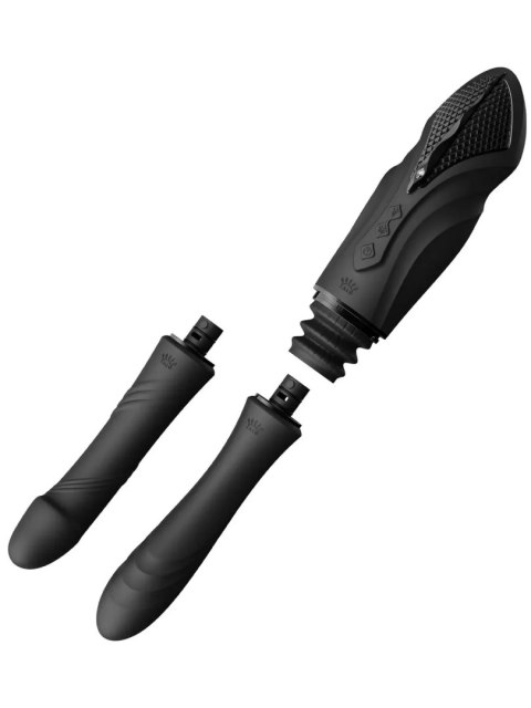 Sex maszyna Zalo SESH Compact Sex Machine Obsidian Black