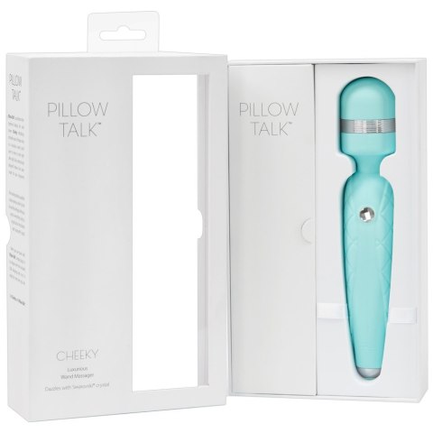 Wibrator różdżka Pillow Talk Cheeky Teal