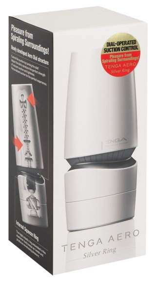 Masturbator Tenga Aero Silver Ring