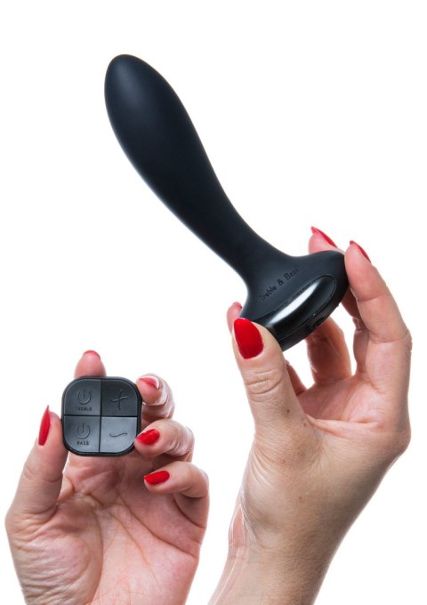 Ruszający się korek analny z pilotem Hot Octopuss Plex with Flex