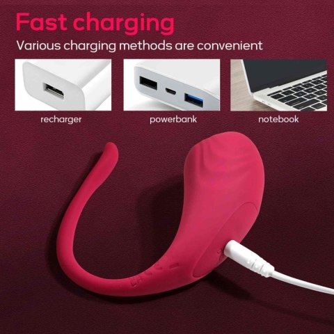 Jajeczko wibrujące sterowane aplikacją App love egg