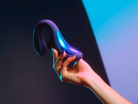 LELO Enigma Wave Cyber Purple – bezdotykowa stymulacja falami dźwiękowymi i ruchami falowymi