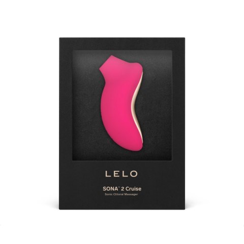 LELO SONA™ 2 Cruise Cerise – intuicyjne sterowanie pozwalające na dostosowanie intensywności fal