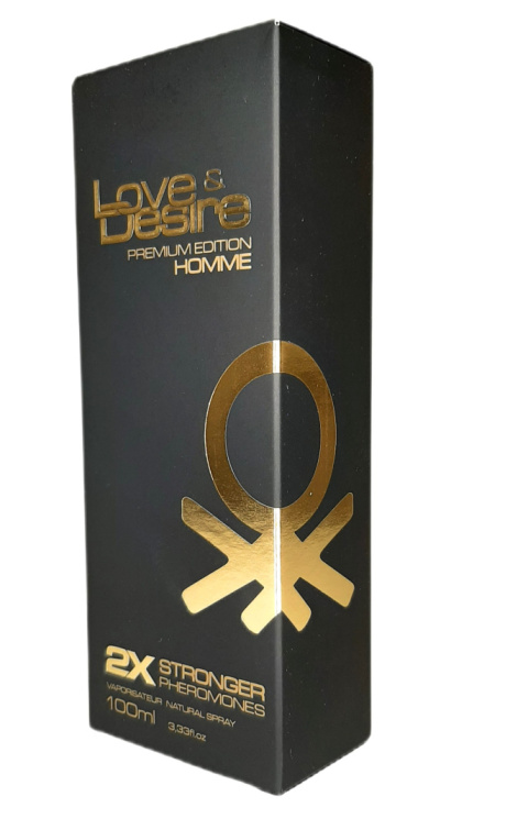 Perfumy z Feromonami Love Desire Gold PREMIUM 100ML