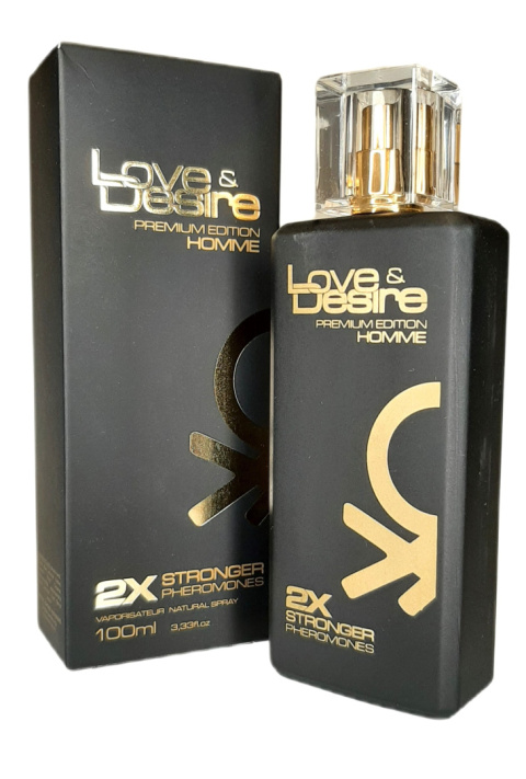 Perfumy z Feromonami Love Desire Gold PREMIUM 100ML