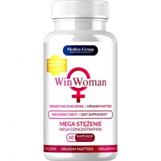 WinWoman 60 kaps. – suplement diety na pobudzenie libido i intensywniejsze doznania