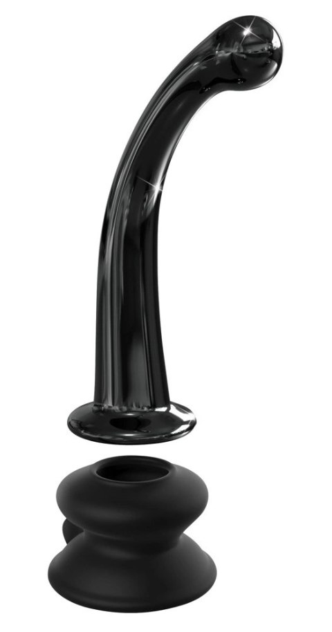 Ekskluzywne Szklane Dildo Z Podstawką - Icicles