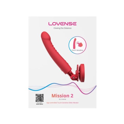 Lovense Mission 2 – Inteligentne Wibrujące Dildo z Technologią Touch-Sense