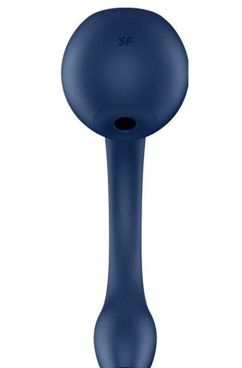 Stymulator punktu G - Pro+ Wave 4 Connect App dark blue