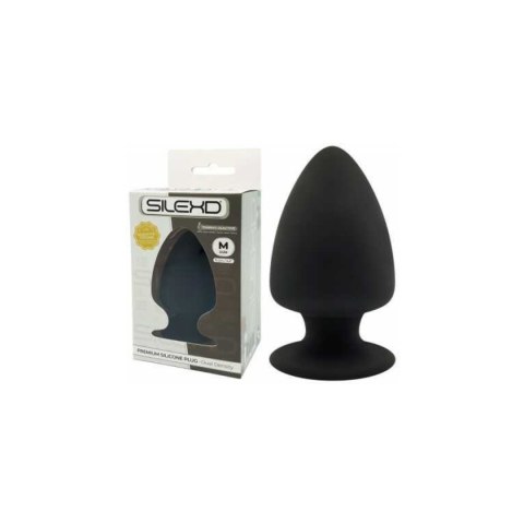 Silexd Korek Analny Plug Model 1 M 11 cm Black