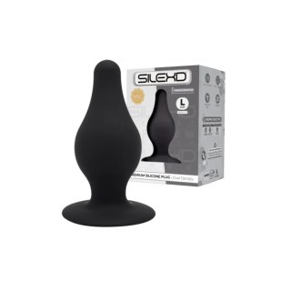 Silexd Korek Analny Plug Model 2 L 10 cm Black
