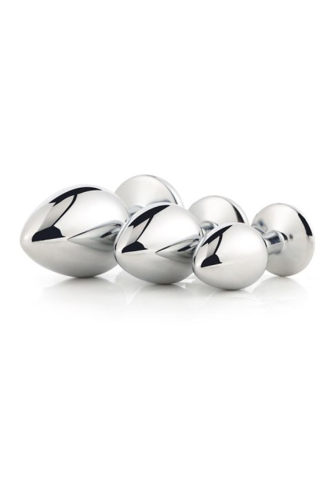 DREAMTOYS ZESTAW KORKÓW GLEAMING LOVE SILVER PLUG SET