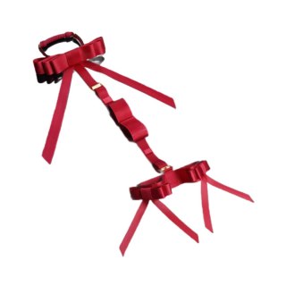 Upko uprząż Bowknot Hogtie Portable Bondage Gear