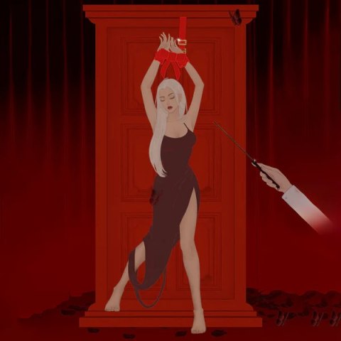 Upko Portable Bowknot Over-the-door Hand Restraint Gear