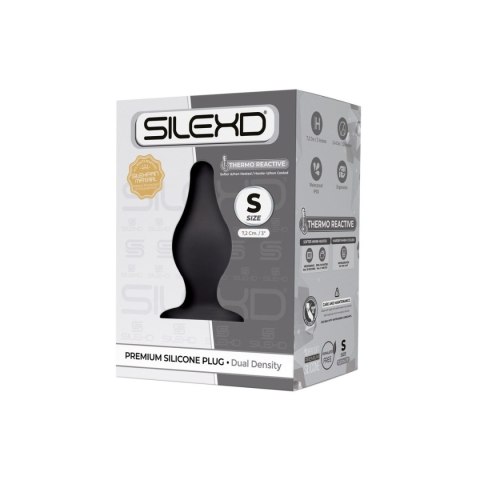 Silexd Korek Analny 7,5 cm Plug S Black