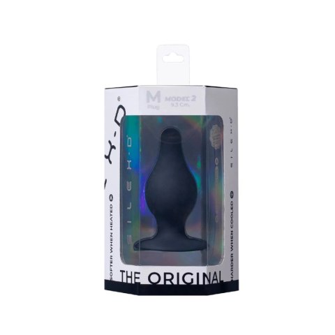 Silexd Korek Analny 9 cm Plug M Black