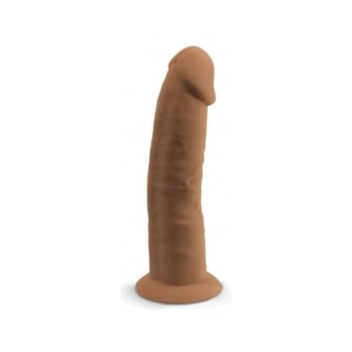 Silexd silikonowe dildo 15cm Model 2 6" Carmel