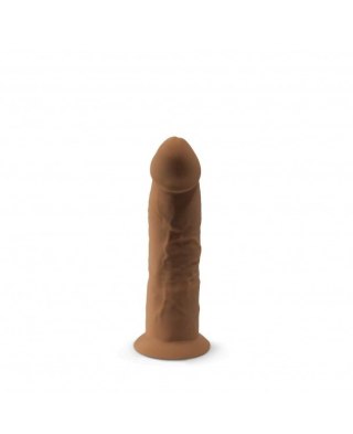 Silexd silikonowe dildo 15cm Model 2 6" Carmel