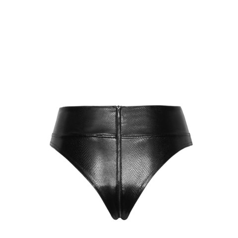 Noir Handmade F276 Snake wetlook panty with zipper XL