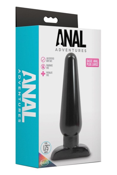 BLUSH ANAL ADVENTURES BASIC ANAL PLUG LARGE