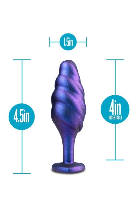 BLUSH ANAL ADVENTURES MATRIX BUMPED BLING PLUG SAPPHIRE