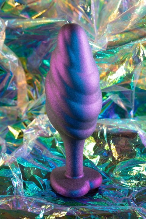 BLUSH ANAL ADVENTURES MATRIX BUMPED BLING PLUG SAPPHIRE