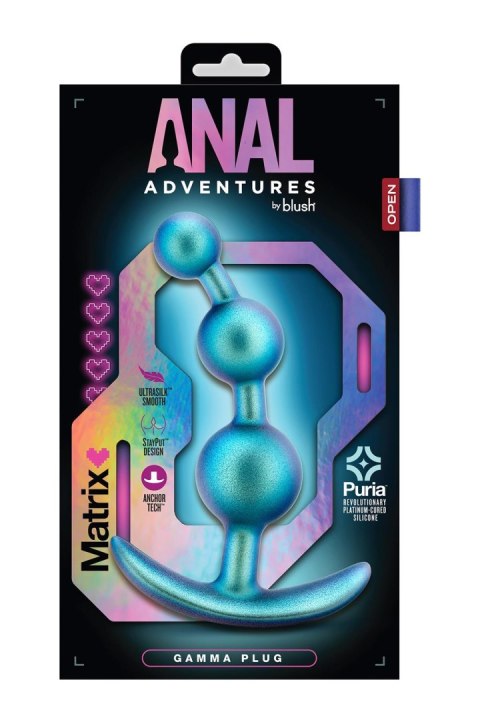 BLUSH ANAL ADVENTURES MATRIX GAMMA PLUG NEPTUNE TEAL