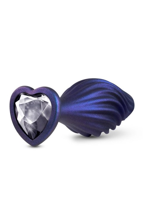 BLUSH ANAL ADVENTURES MATRIX SWIRLING BLING PLUG SAPPHIRE
