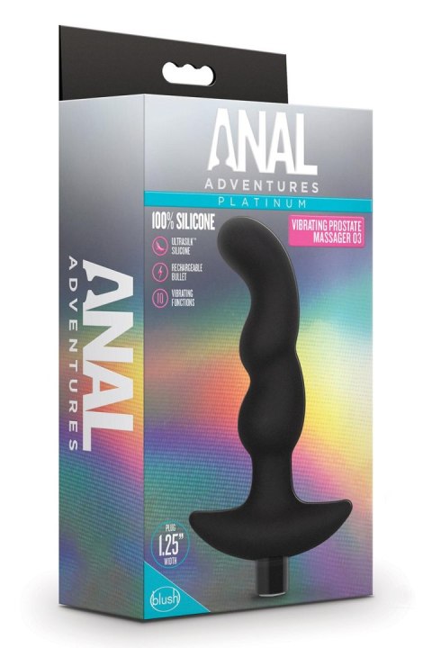 BLUSH ANAL ADVENTURES PLATINUM PROSTATE MASSAGER 03