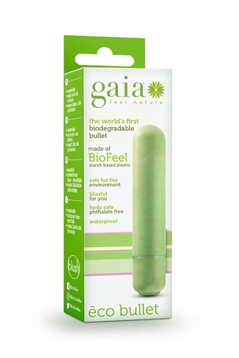 BLUSH WIBRATOR GAIA ECO BULLET GREEN