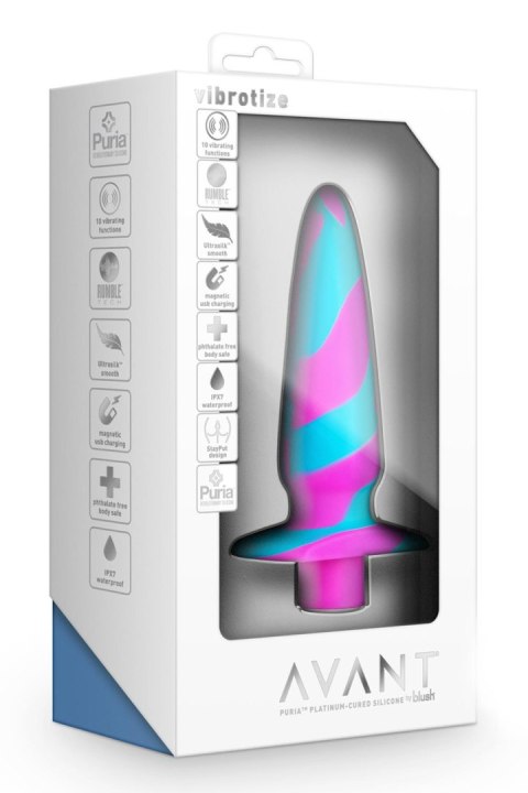 BLUSH WIBRUJĄCY KOREK ANALNY AVANT VIBROTIZE FUCHSIA