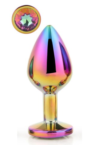 DREAMTOYS KOREK ANALNY GLEAMING LOVE MULTICOLOUR PLUG MEDIUM