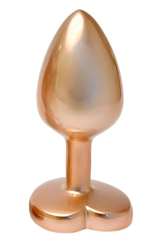 DREAMTOYS KOREK ANALNY GLEAMING LOVE PEARL GOLD PLUG SMALL