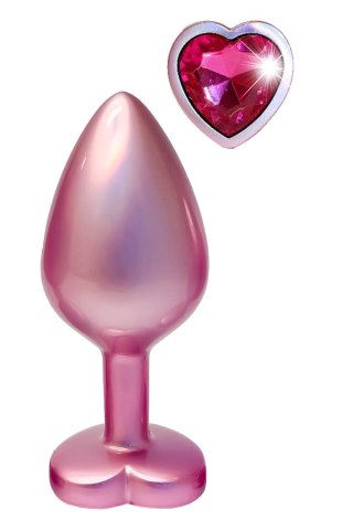 DREAMTOYS KOREK ANALNY GLEAMING LOVE PEARL PINK PLUG MEDIUM