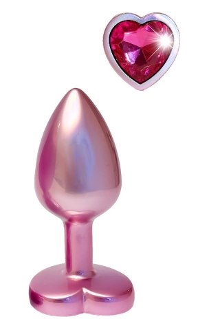DREAMTOYS KOREK ANALNY GLEAMING LOVE PEARL PINK PLUG SMALL