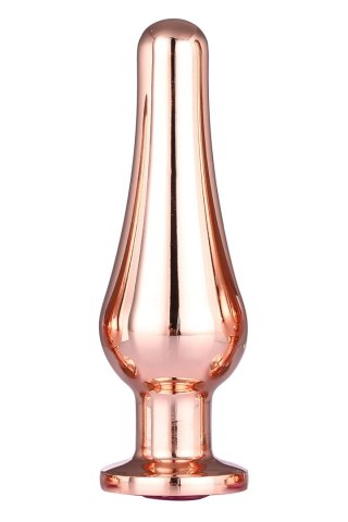 DREAMTOYS KOREK ANALNY GLEAMING LOVE ROSE GOLD PLEASURE PLUG M