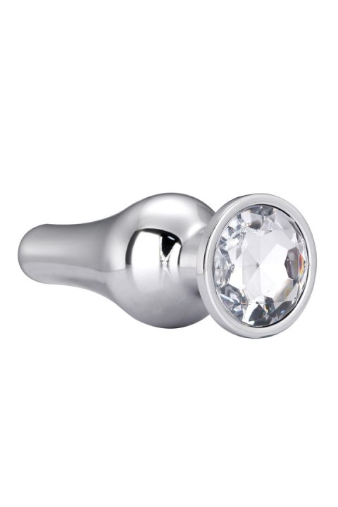DREAMTOYS KOREK ANALNY GLEAMING LOVE SILVER PLEASURE PLUG M
