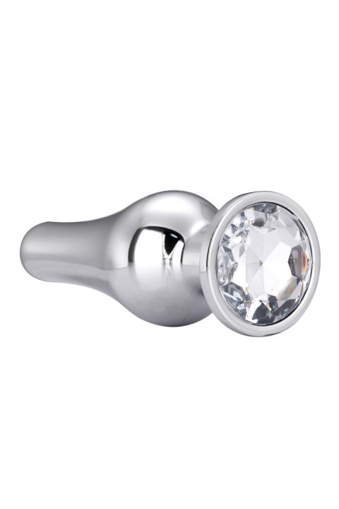 DREAMTOYS KOREK ANALNY GLEAMING LOVE SILVER PLEASURE PLUG S