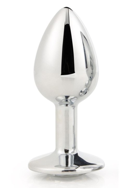 DREAMTOYS KOREK ANALNY GLEAMING LOVE SILVER PLUG SMALL