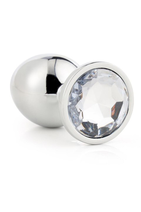 DREAMTOYS KOREK ANALNY GLEAMING LOVE SILVER PLUG SMALL