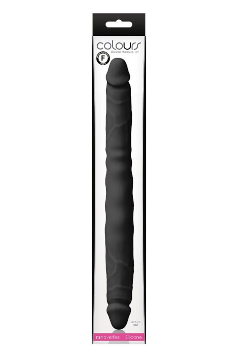 NS NOVELTIES PODWÓJNE DILDO COLOURS DOUBLE PLEASURES BLACK