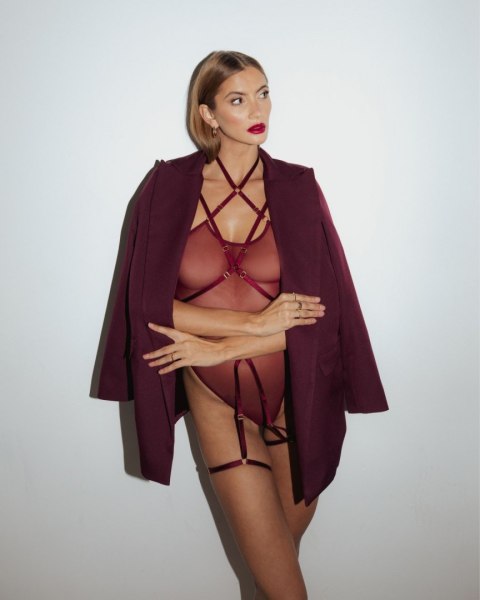 Promees Batty Burgundy body M/L