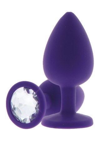 ToyJoy korek analny Anal Play Diamond Booty Jewel Medium Purple
