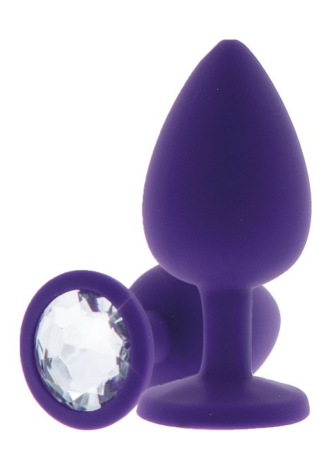 ToyJoy korek analny Anal Play Diamond Booty Jewel Medium Purple