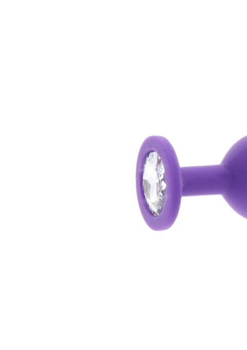 ToyJoy korek analny Anal Play Diamond Booty Jewel Medium Purple