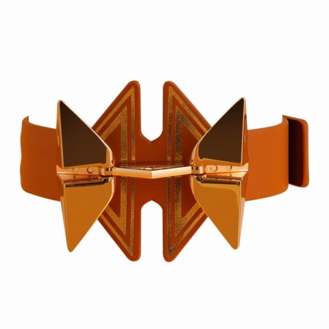 LOCKINK obróżka Posture Collar Brown