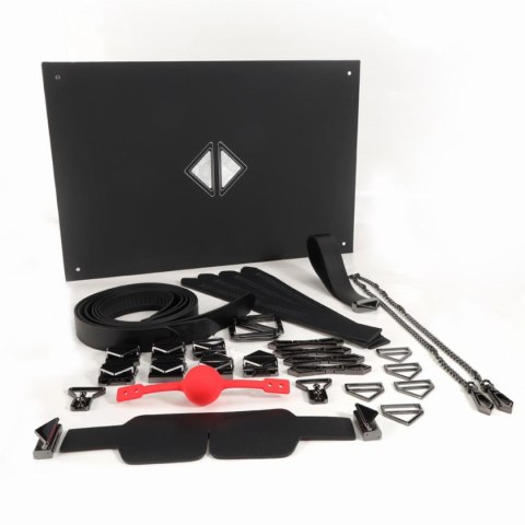 LOCKINK zestaw BDSM Bondage & Restraint Set Black