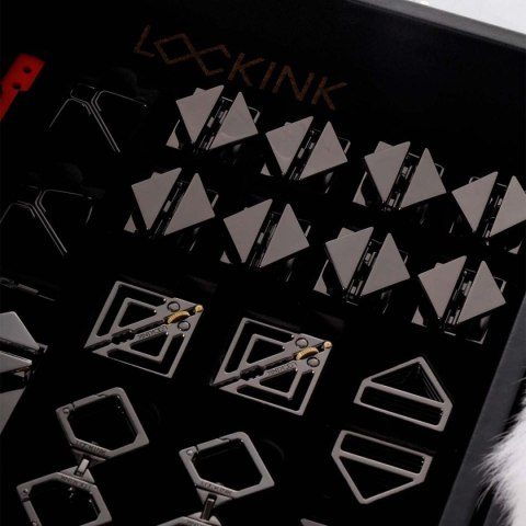 LOCKINK zestaw Bondage All-in-1 BDSM Play Kit Black