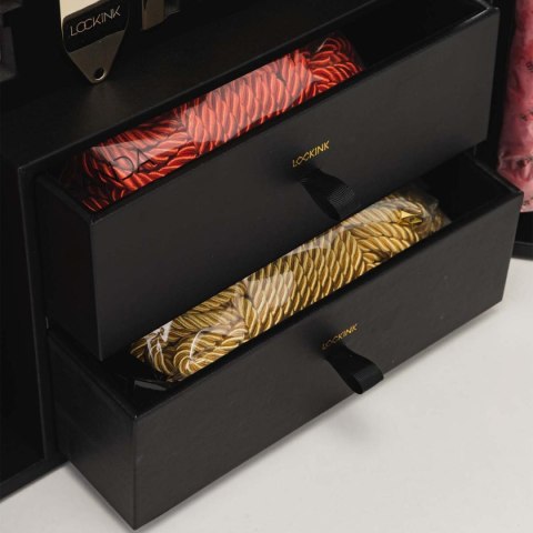 LOCKINK zestaw Bondage All-in-1 BDSM Play Kit Black