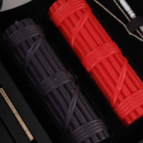 LOCKINK zestaw Bondage All-in-1 BDSM Play Kit Brown